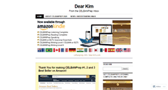 Desktop Screenshot of dear-kim.com